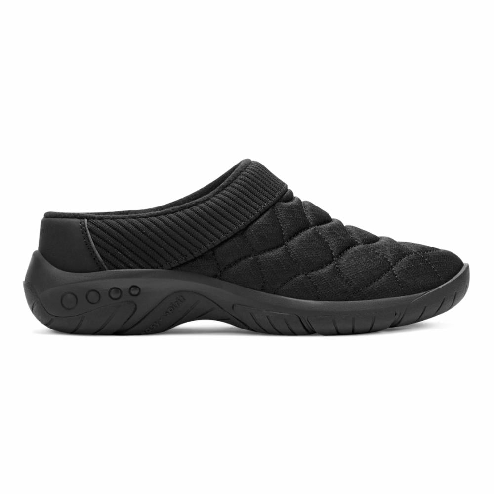 Easy Spirit Women's Willowy2 Black/Black/Black/Diamond Mesh M