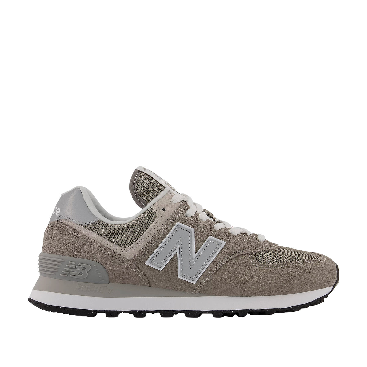 New Balance Women's 574 in Grey with BN White