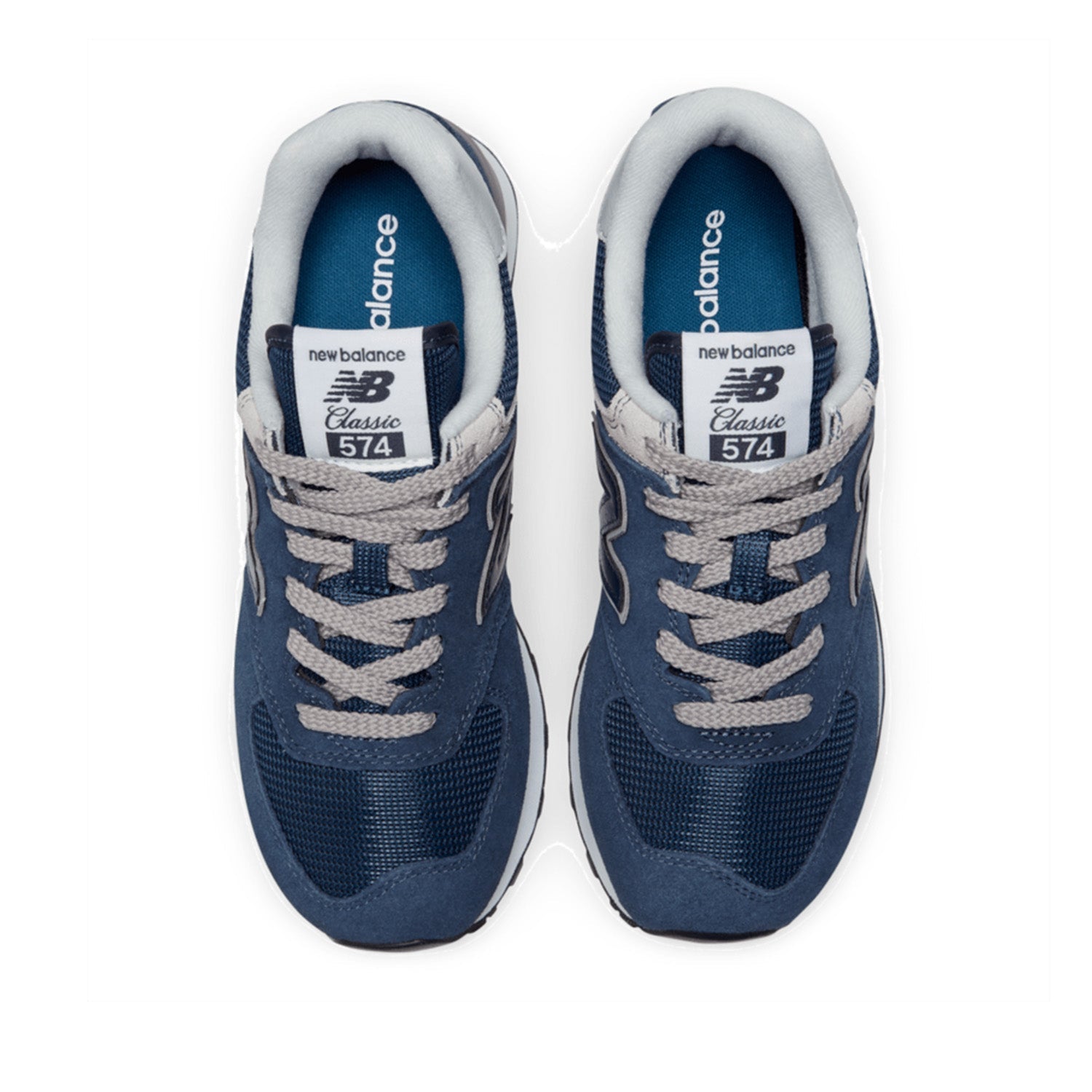 New Balance Women's 574 in NB Navy with NB White