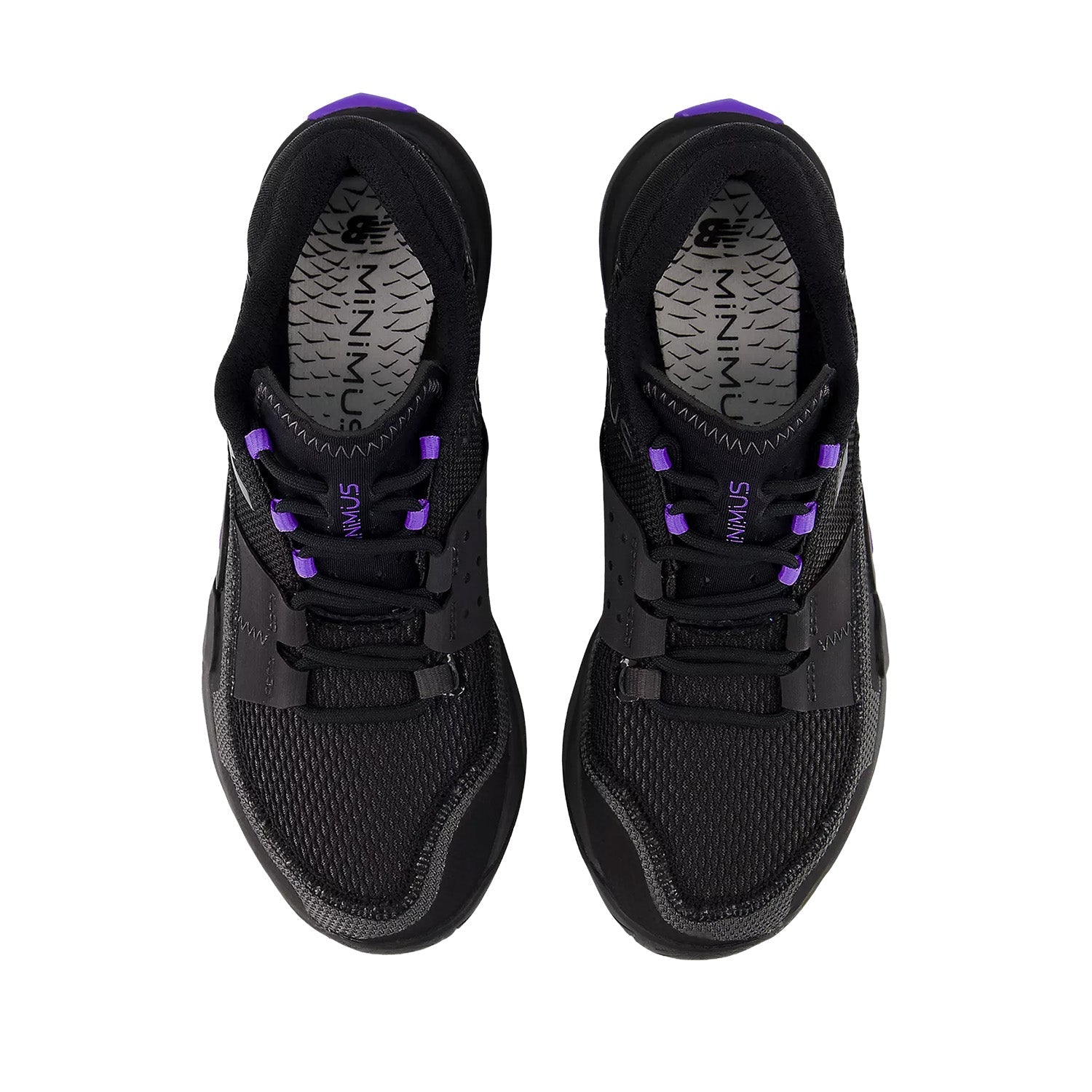 New Balance Women's Minimus TR v2 in Black/Faded Black/Electric Indigo