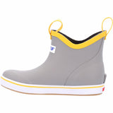 Xtratuf   Kids'  Adb Ankle Deck Boot Grey/Yellow M