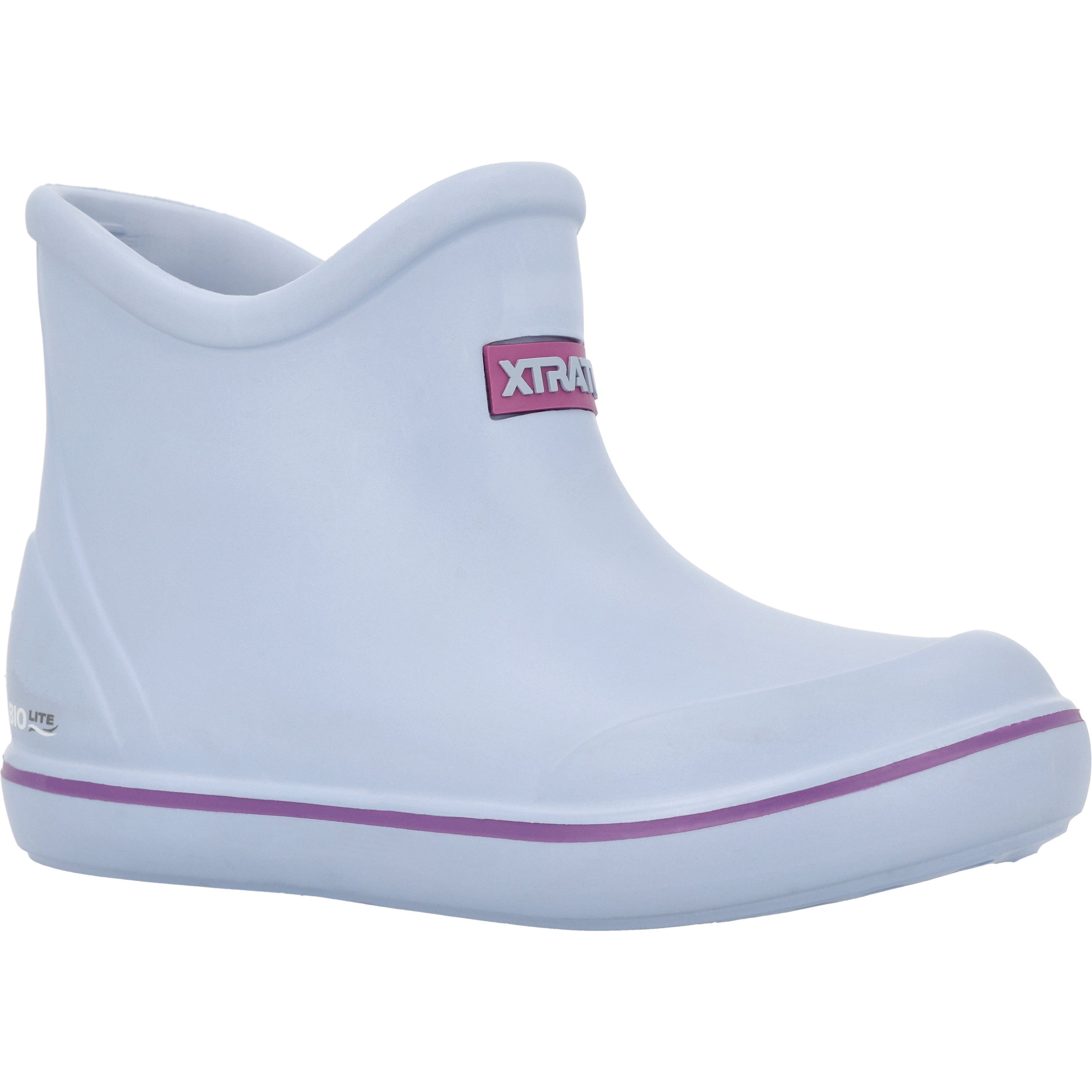 Xtratuf Kids' Kid Biolite Ankle Deck Boot Ankle Deck Boot Kids In Sky Blue M