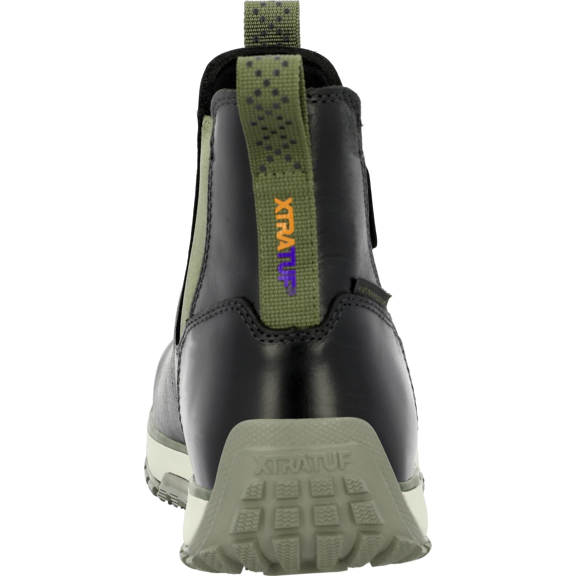 Xtratuf Men's S Adb Leather Ankle Deck Boot Leather Black M