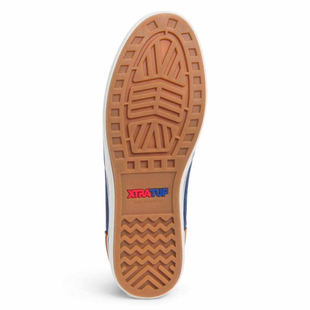 Chaussures de pont Xtratuf Sharkbyte en toile pour homme, taille S, bleu Sharkbyte, taille M