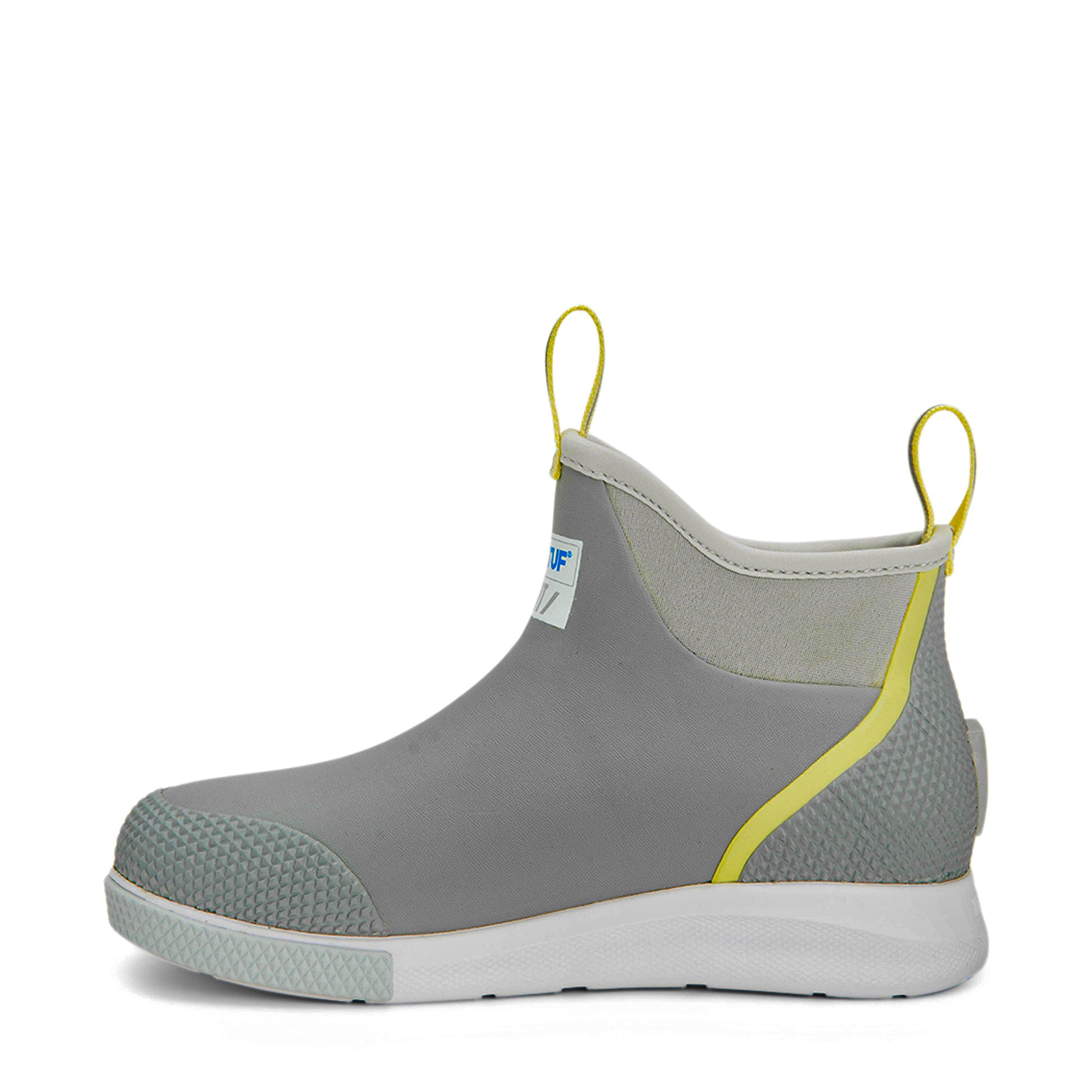 Xtratuf Women's  6" Adb Sport M Ankle Deck Boot Sport Women In Grey/Yellow