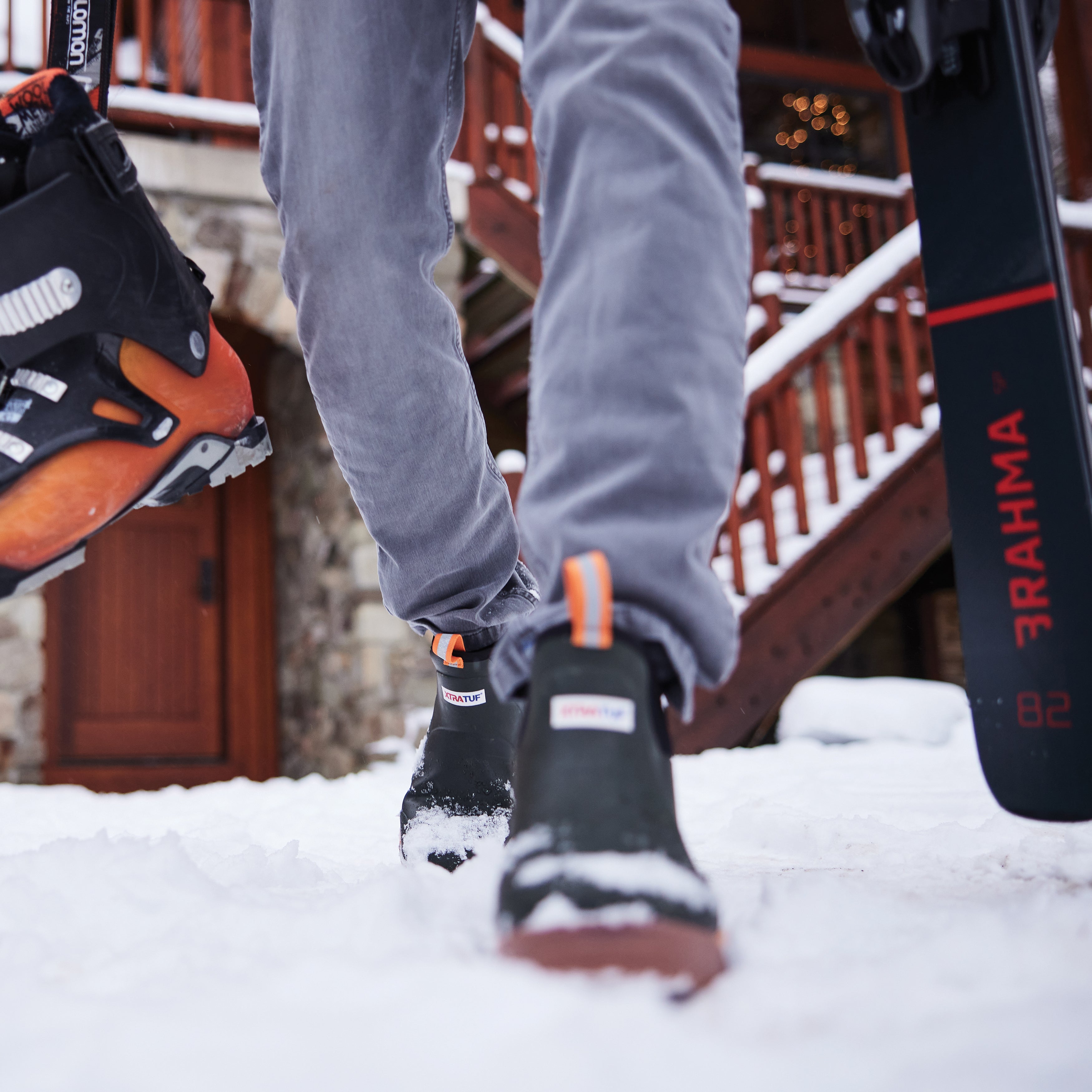 Xtratuf Men's  6" Adb Ice Rubber Ankle Deck Boot Ice M Men In Olive