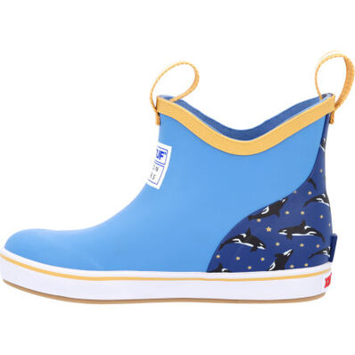 Xtratuf Kids' Kid Adb M Ankle Deck Boot Kids In Lightblue