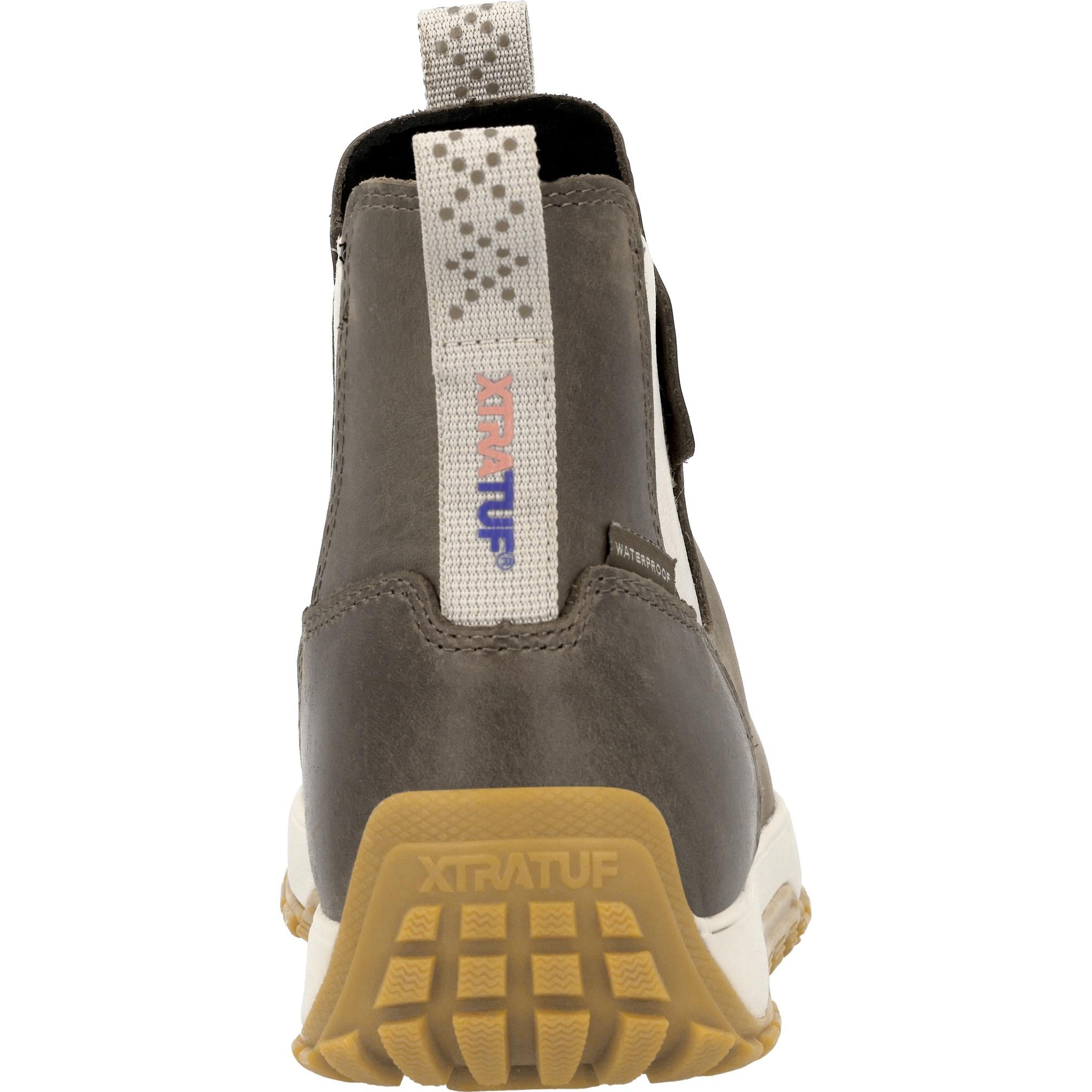 Xtratuf Women's S Adb Leather Ankle Deck Boot Leather Brown M