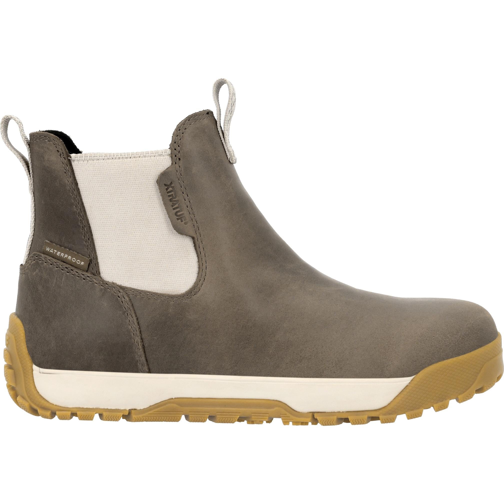 Xtratuf Women's S Adb Leather Ankle Deck Boot Leather Brown M