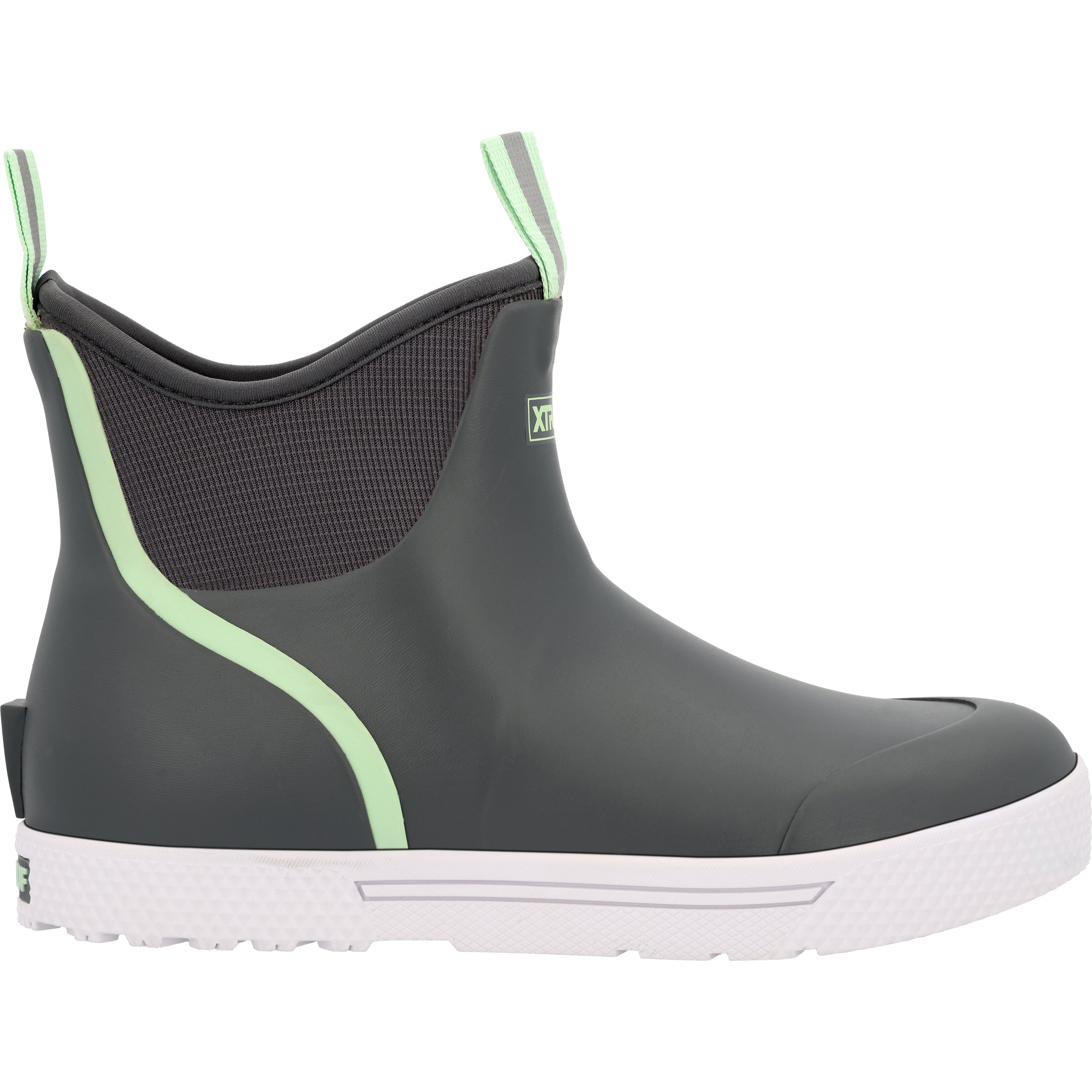 Xtratuf Women's  Wheelhouse 6" Ankle Deck Boot Wheelhouse M Women In Grey