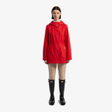 Hunter  Women's Adela Cotton Canvas Rain Jacket Hunter Red Reg