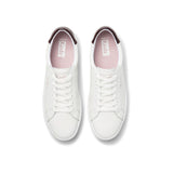 Keds Women's Ace Leather in White/Burgundy