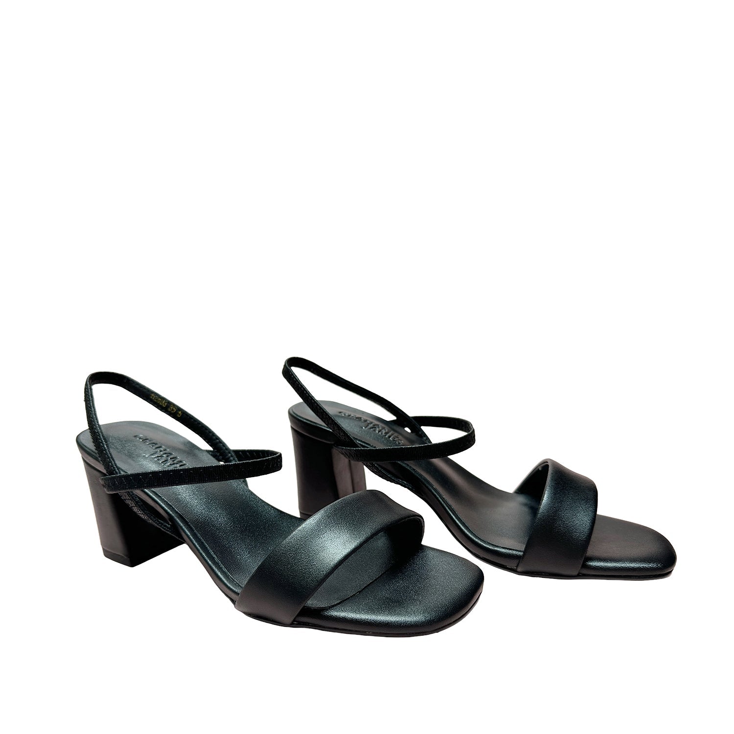 Baskets Addison pour femmes de Grahame James, couleur noire