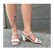 Chaussures Addison pour femmes de Grahame James, couleur blanche