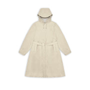 Veste longue trapèze pour femme Rains W3 couleur dune