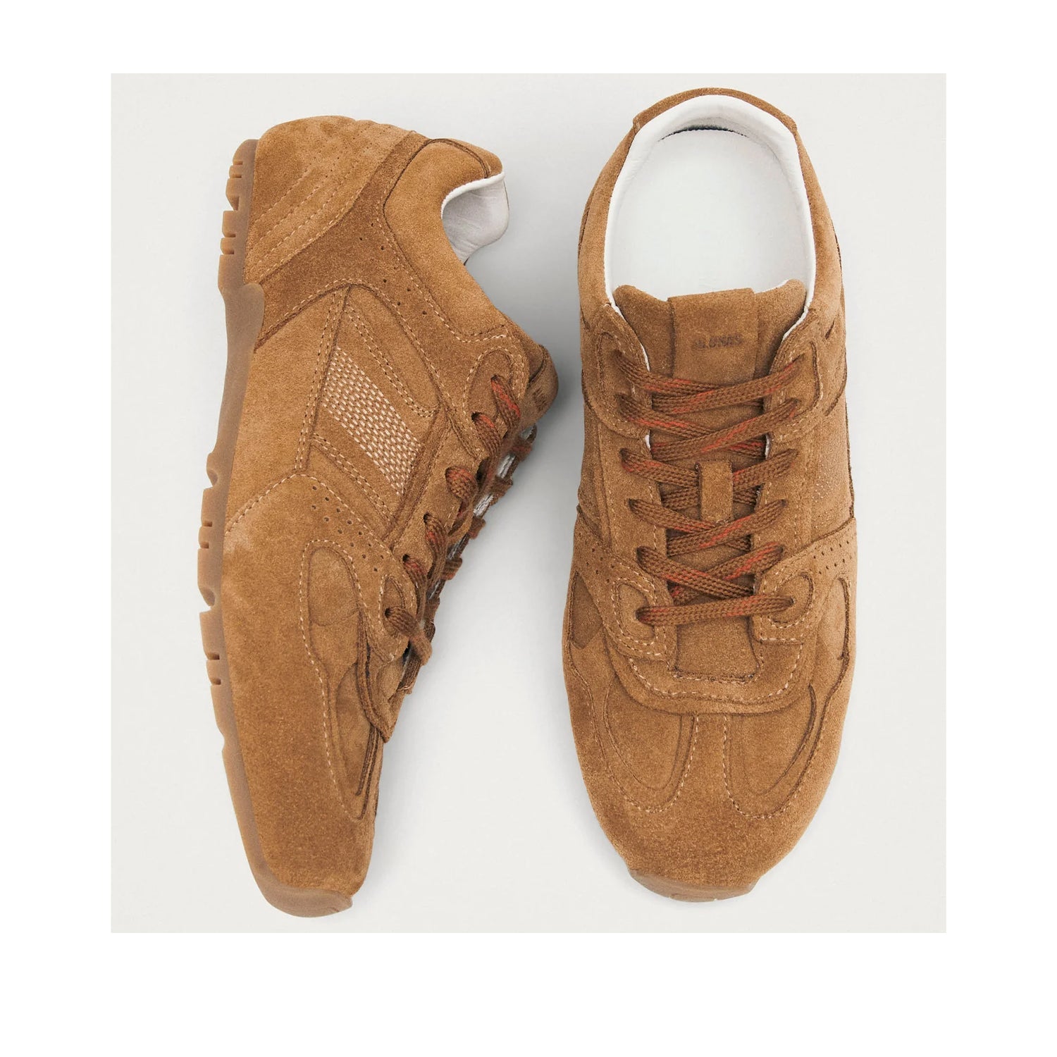 Chaussures Alohas pour femme Tb.56 en daim beige