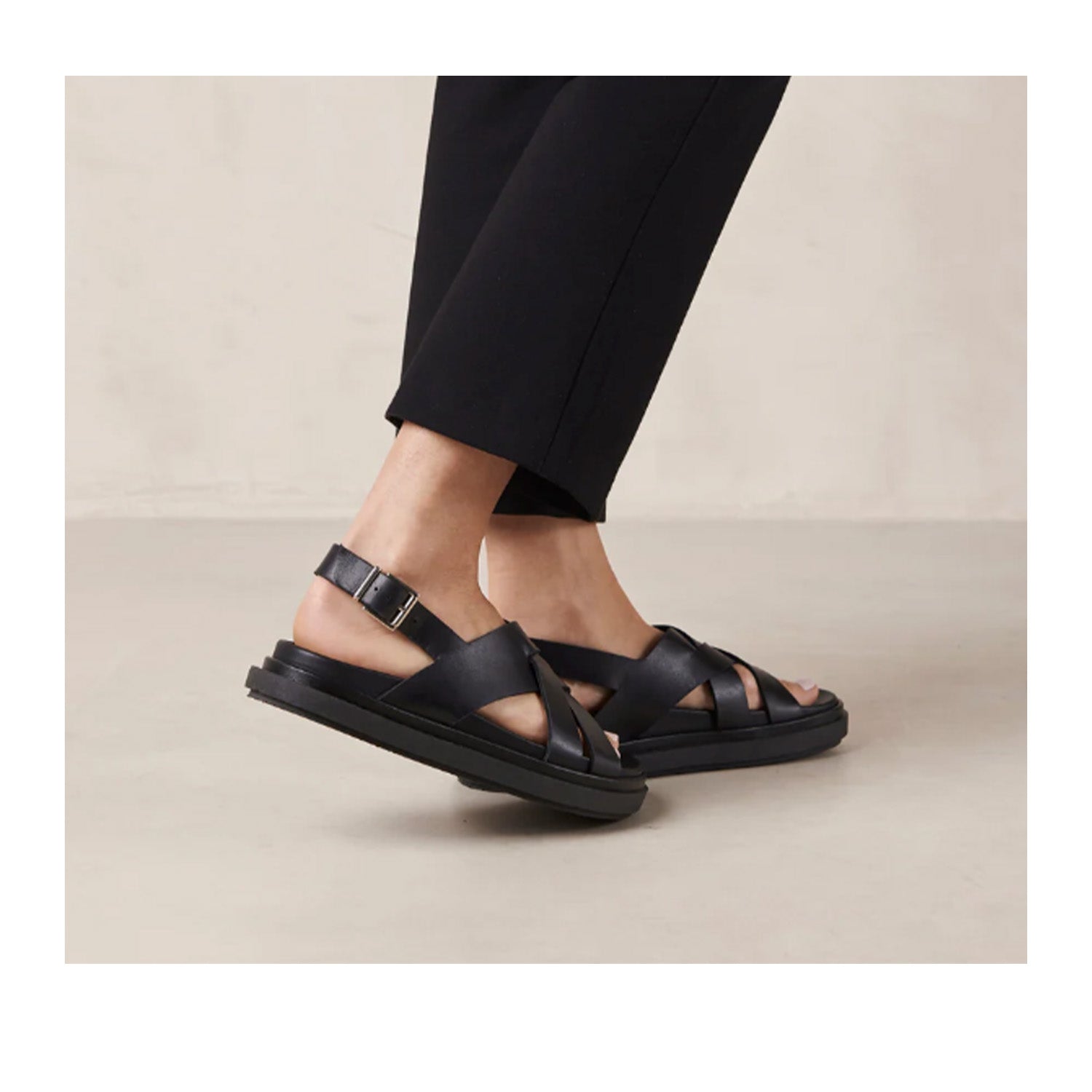 Trunca Alohas pour femme, couleur noire