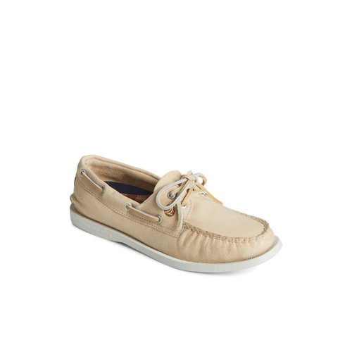 Chaussure bateau bicolore Authentic Original™ pour femme de Sperry, blanche