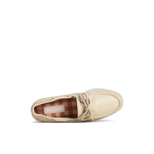 Chaussure bateau bicolore Authentic Original™ pour femme de Sperry, blanche