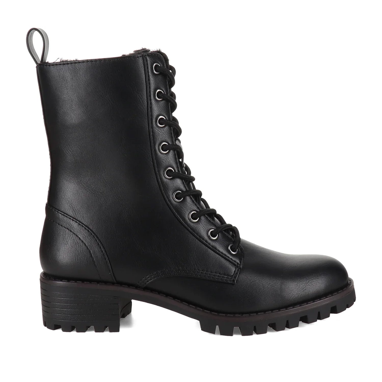 Aquatherm Annette pour femme en cuir verni noir