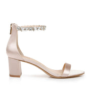 Chaussures Jewel Badgley Mischka Catalina pour femme, couleur champagne