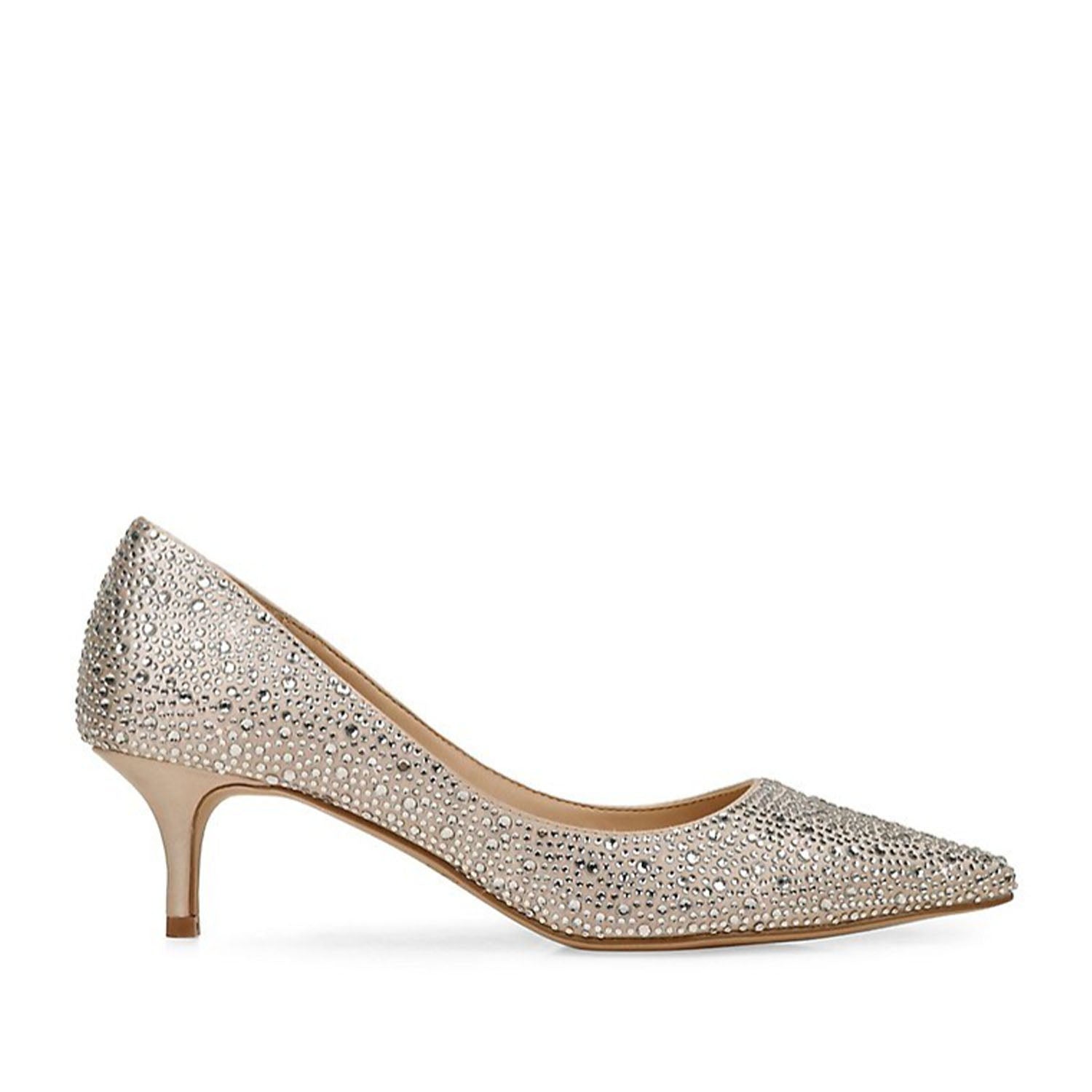 Jewel Badgley Mischka Women's Frenchie in Champagne