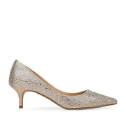 Chaussures Frenchie pour femme Jewel Badgley Mischka couleur champagne