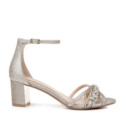 Baskets Badgley Mischka Giona pour femmes, couleur or