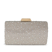 Badgley Mischka Women's Mix Crystal Miniaudiere in Gold