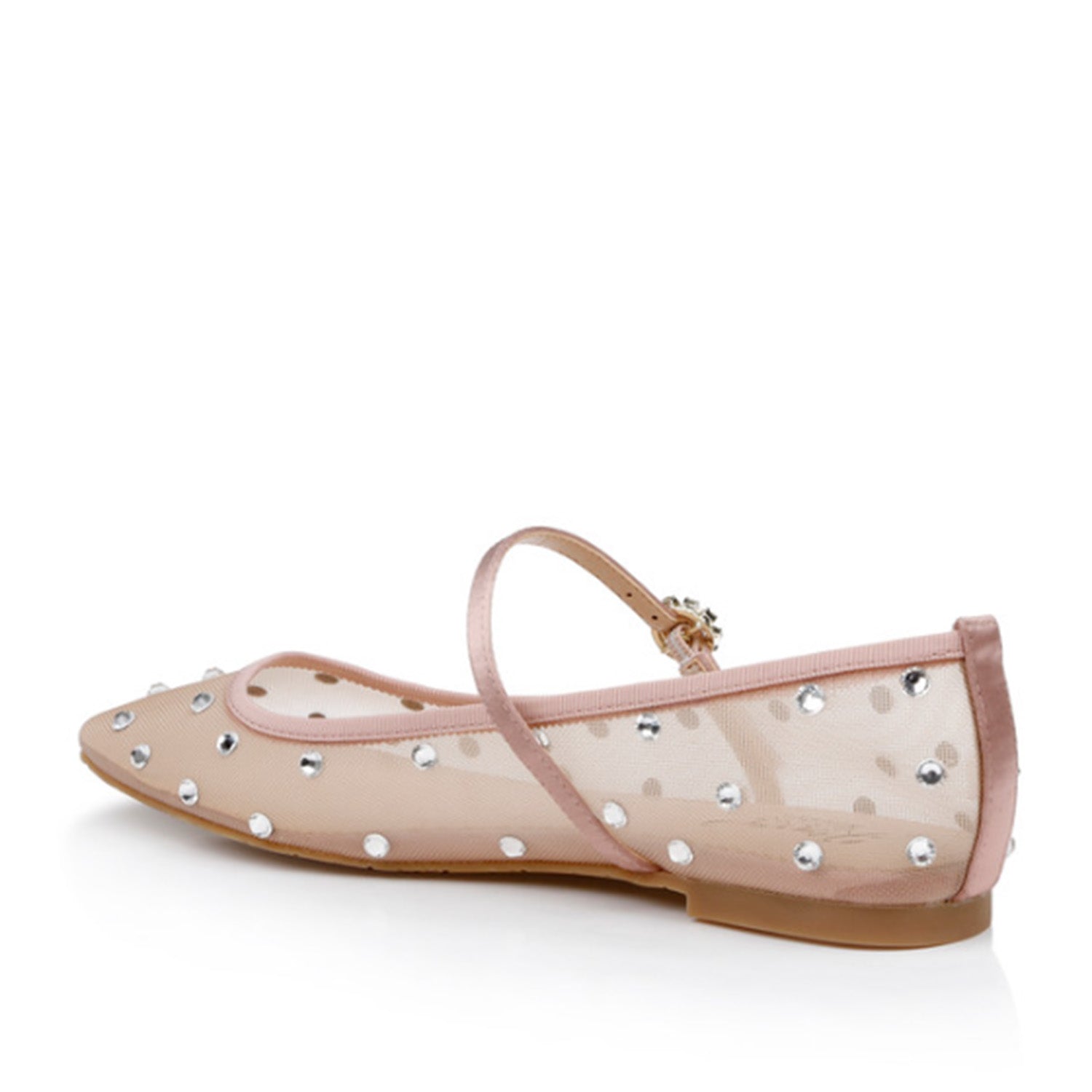 Jewel Badgley Mischka Kaya pour femme en blush