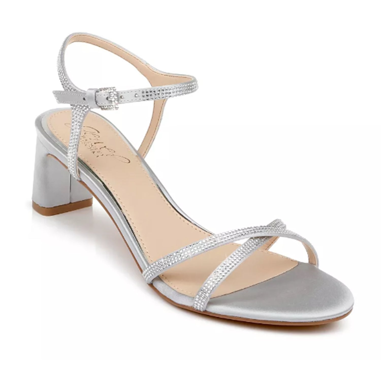 Jewel Badgley Mischka Women's Omari II in Silver