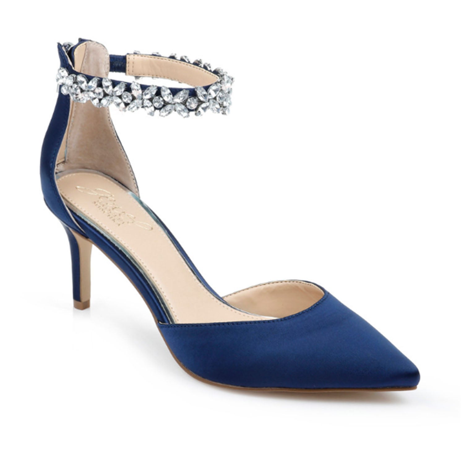 Jewel Badgley Mischka Women's Raleigh in Navy
