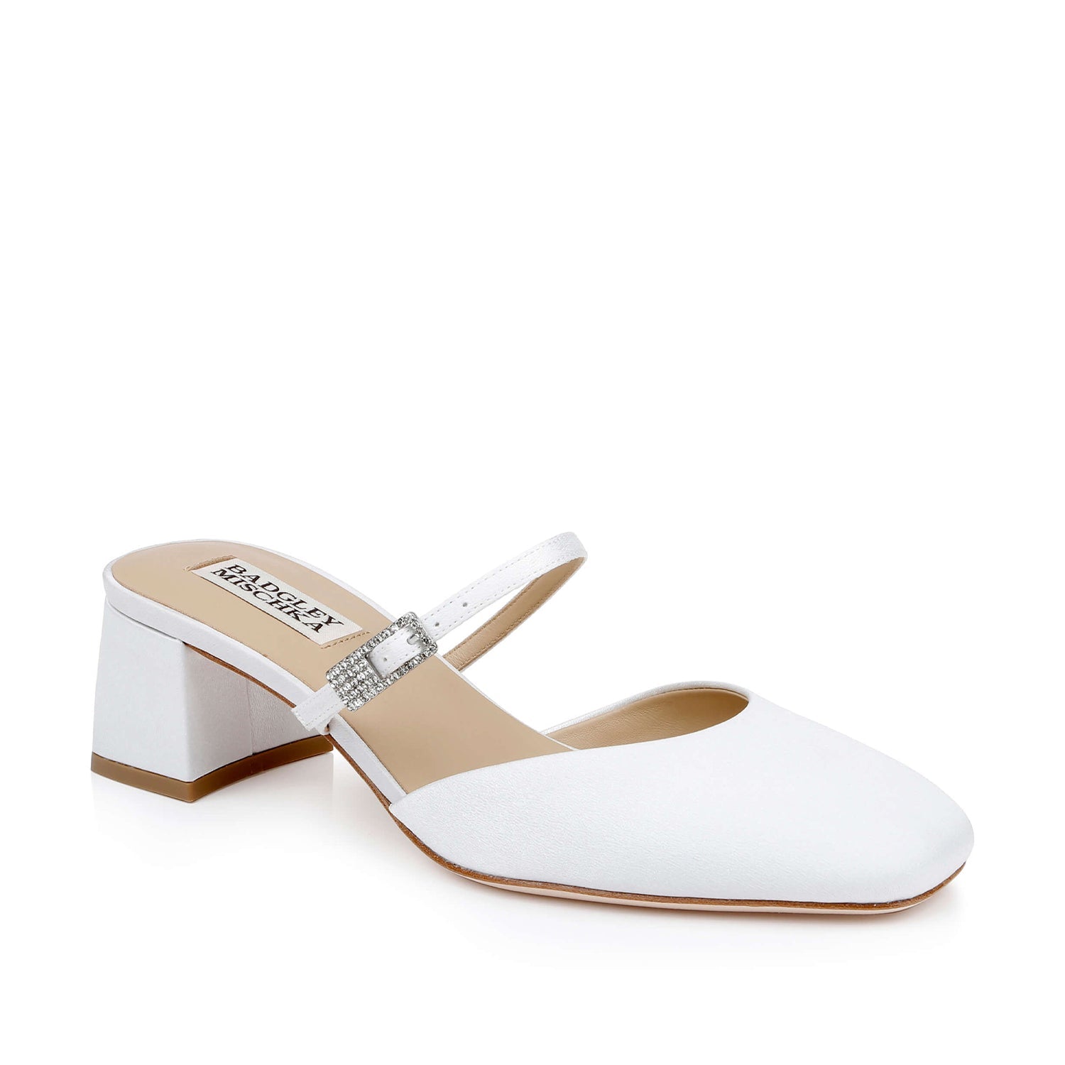 Badgley Mischka Womens Valarie in White