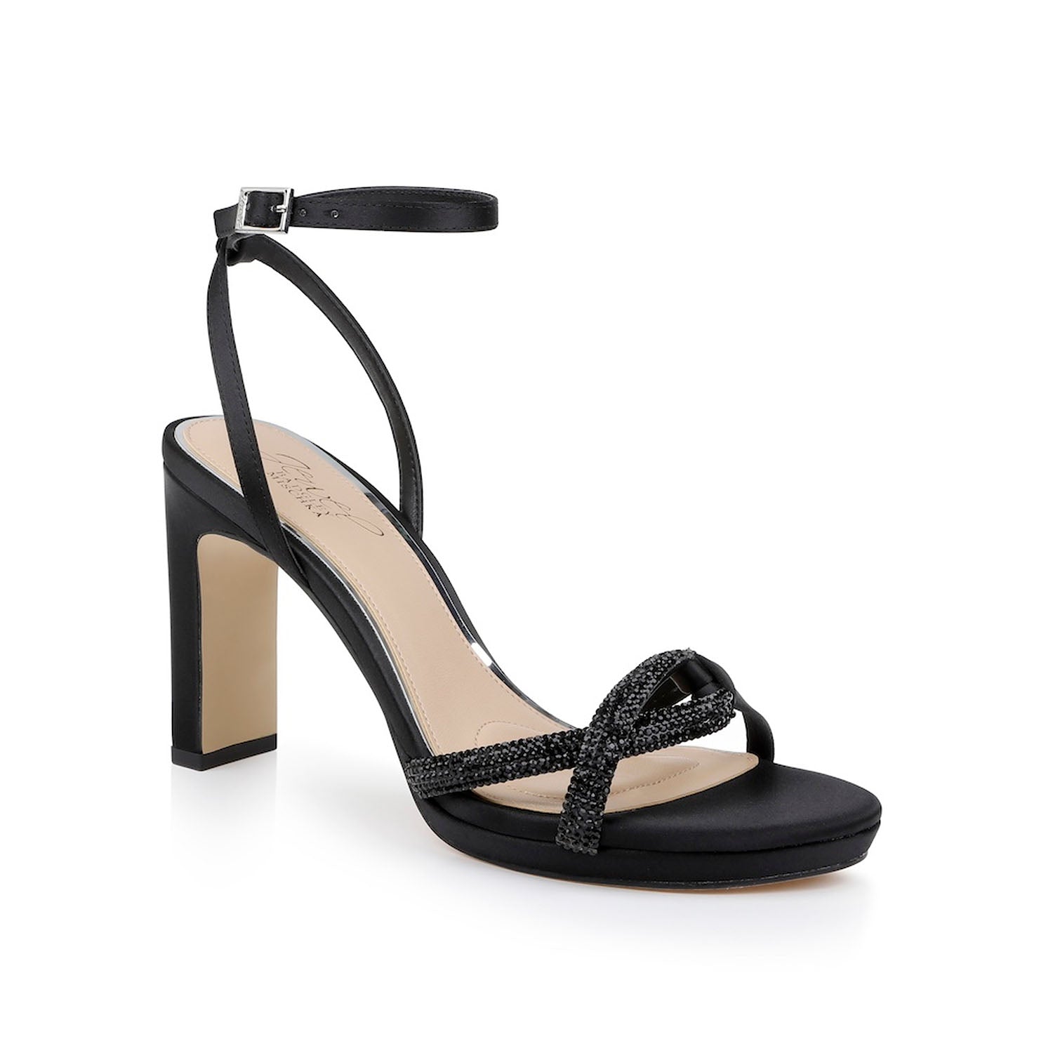 Jewel Badgley Mischka Women's Fila in Black