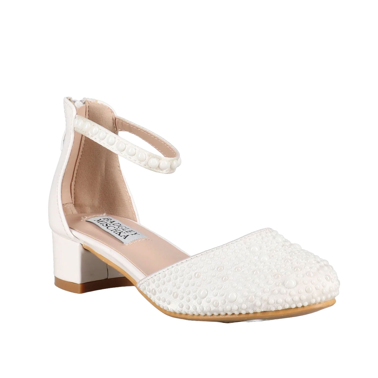 Alessia pour enfants de Badgley Mischka, couleur blanche