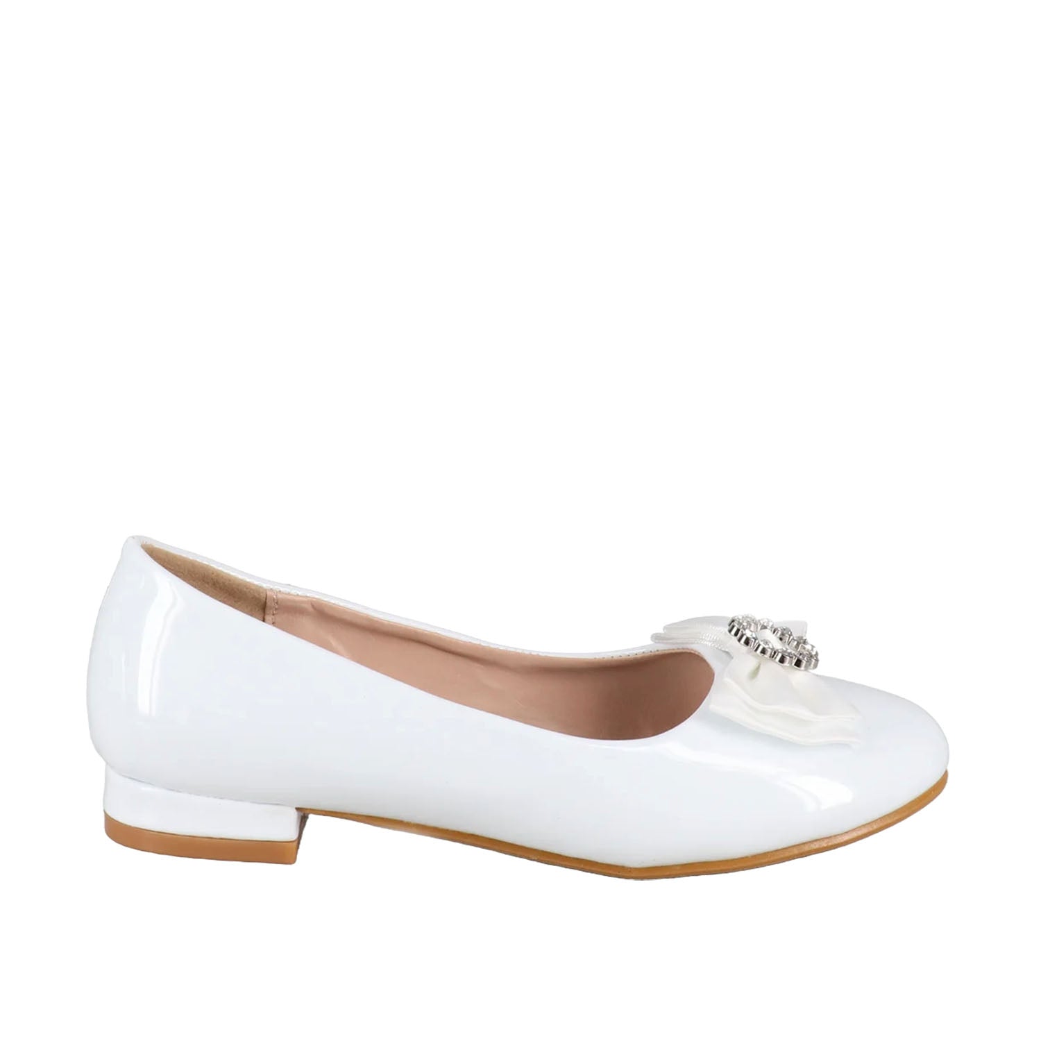Amelia de Badgley Mischka Kids en blanc