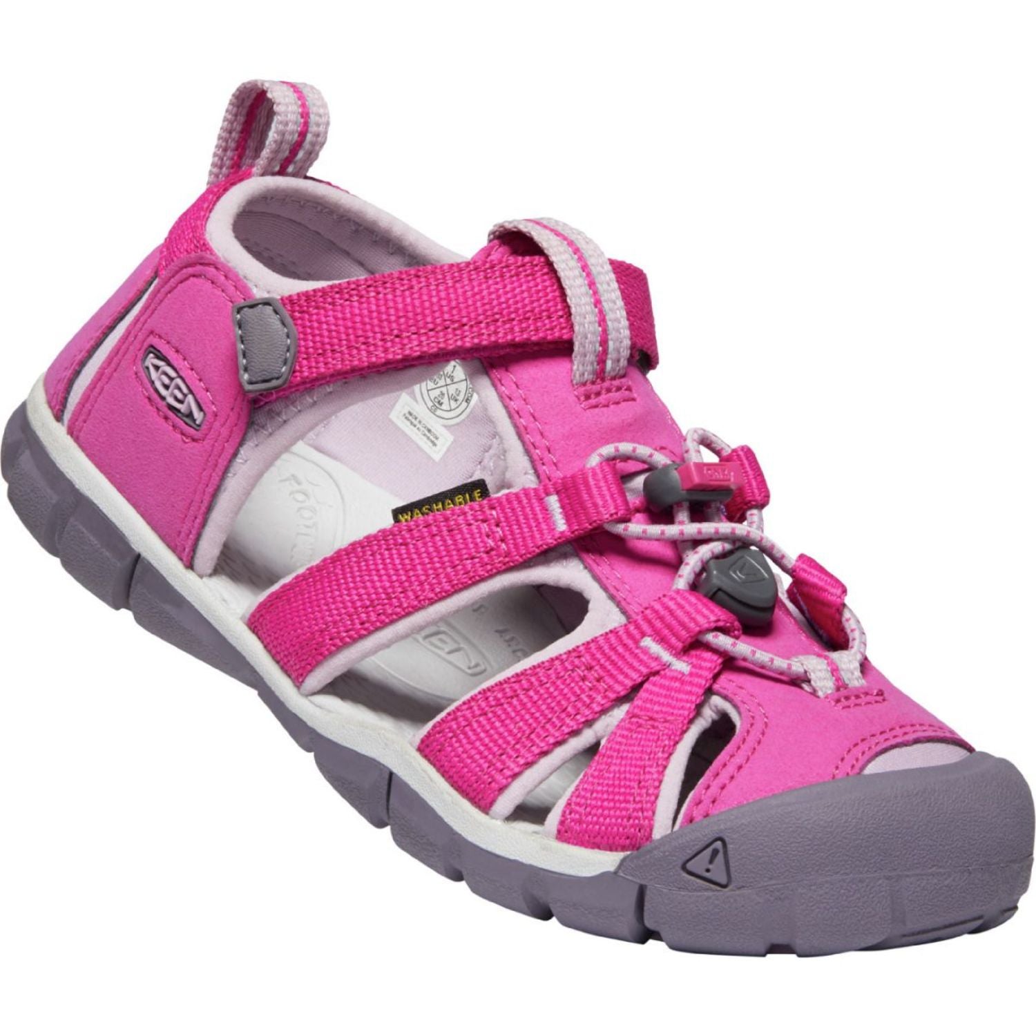 Keen Kids Seacamp II CNX in Very Berry/Dawn Pink