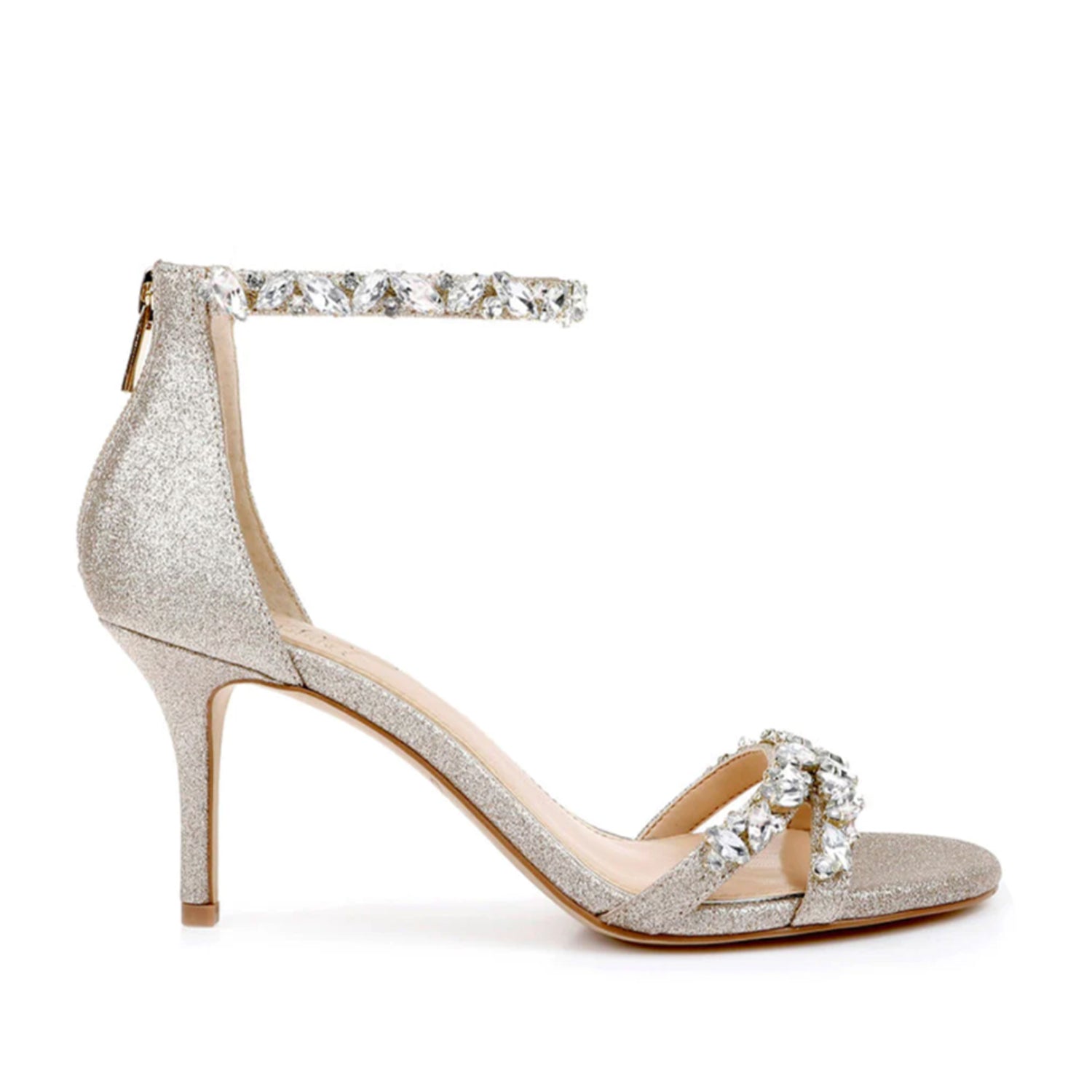 Jewel Badgley Mischka Women's Caroline in Gold