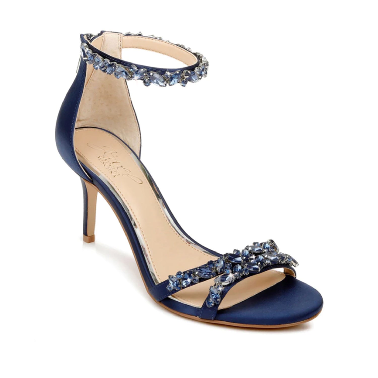 Jewel Badgley Mischka Women's Caroline in Navy