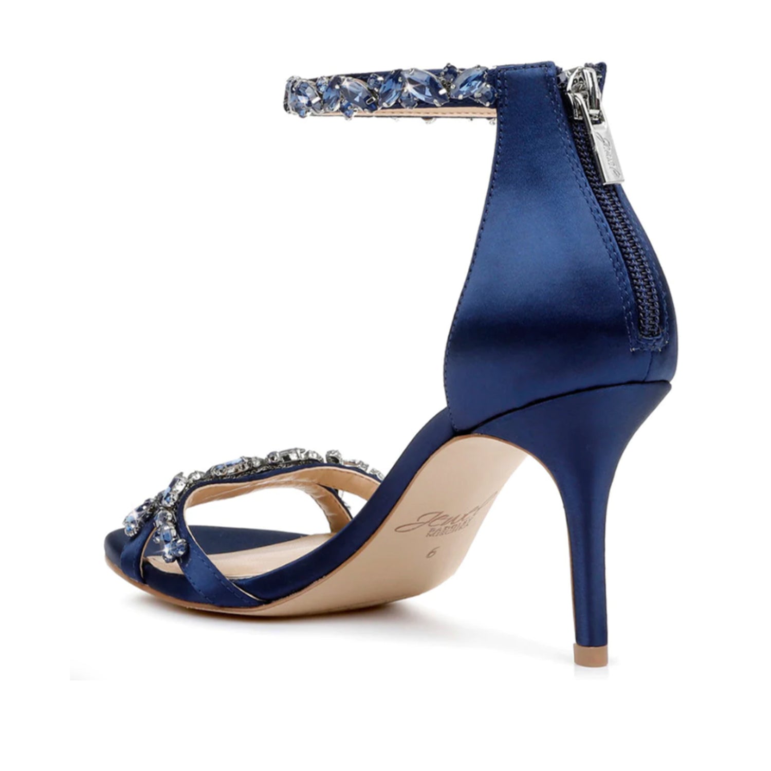 Jewel Badgley Mischka Women's Caroline in Navy