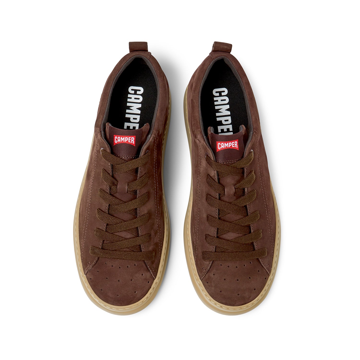 Camper Men's Runner Four in Dark Brown