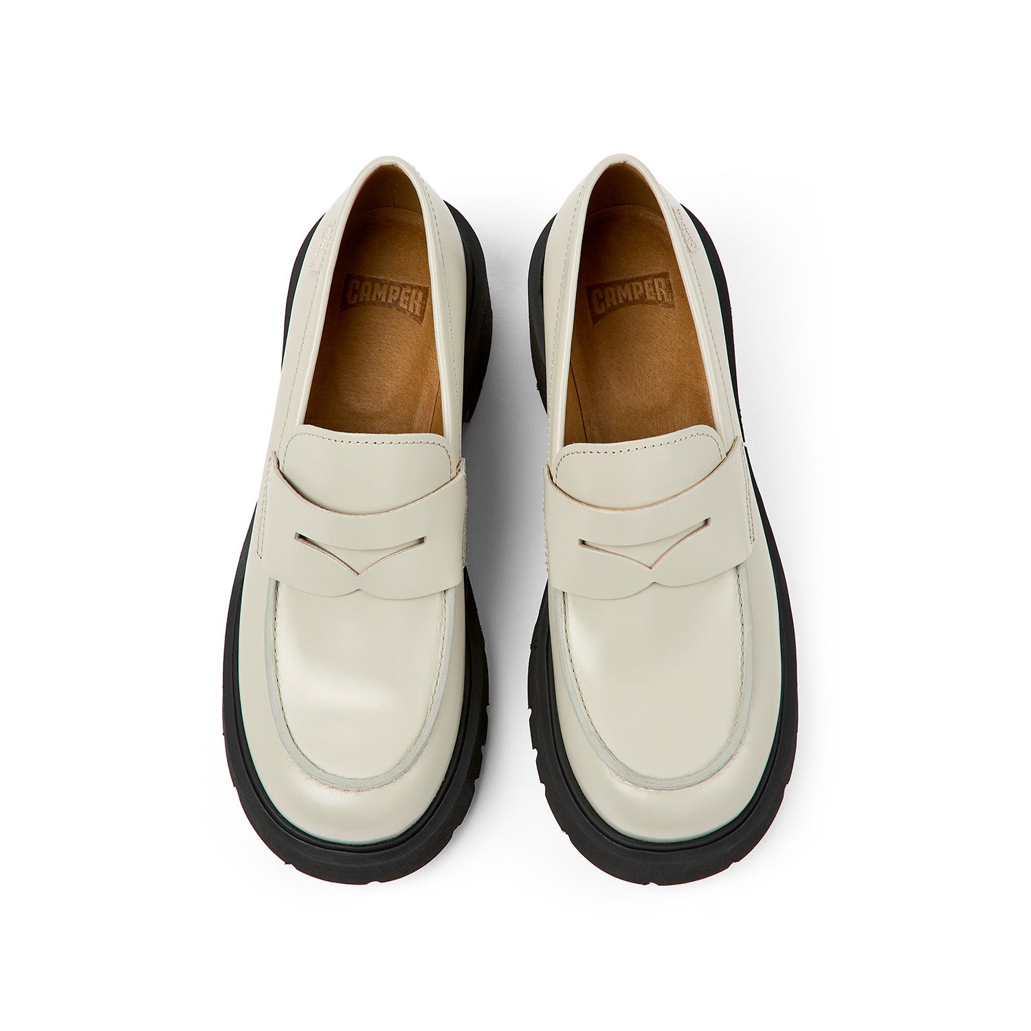 Bottes Camper Milah pour femmes en gris pastel clair