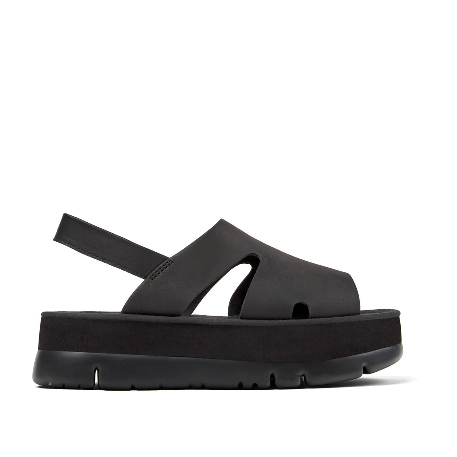 Camper Oruga Up pour femme en noir
