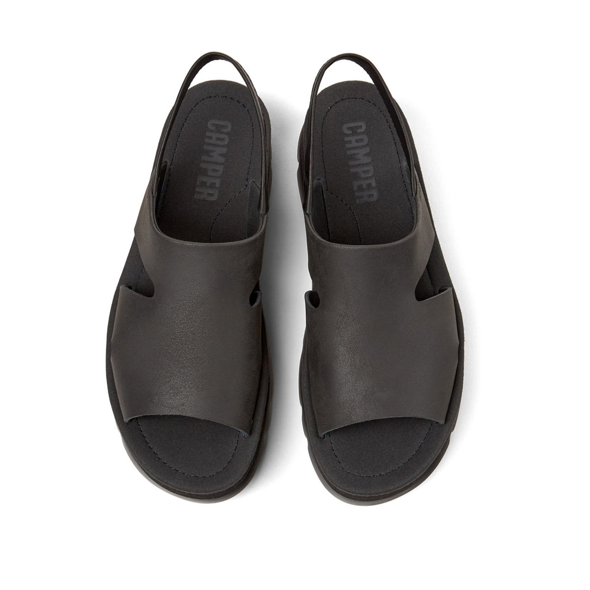 Camper Oruga Up pour femme en noir