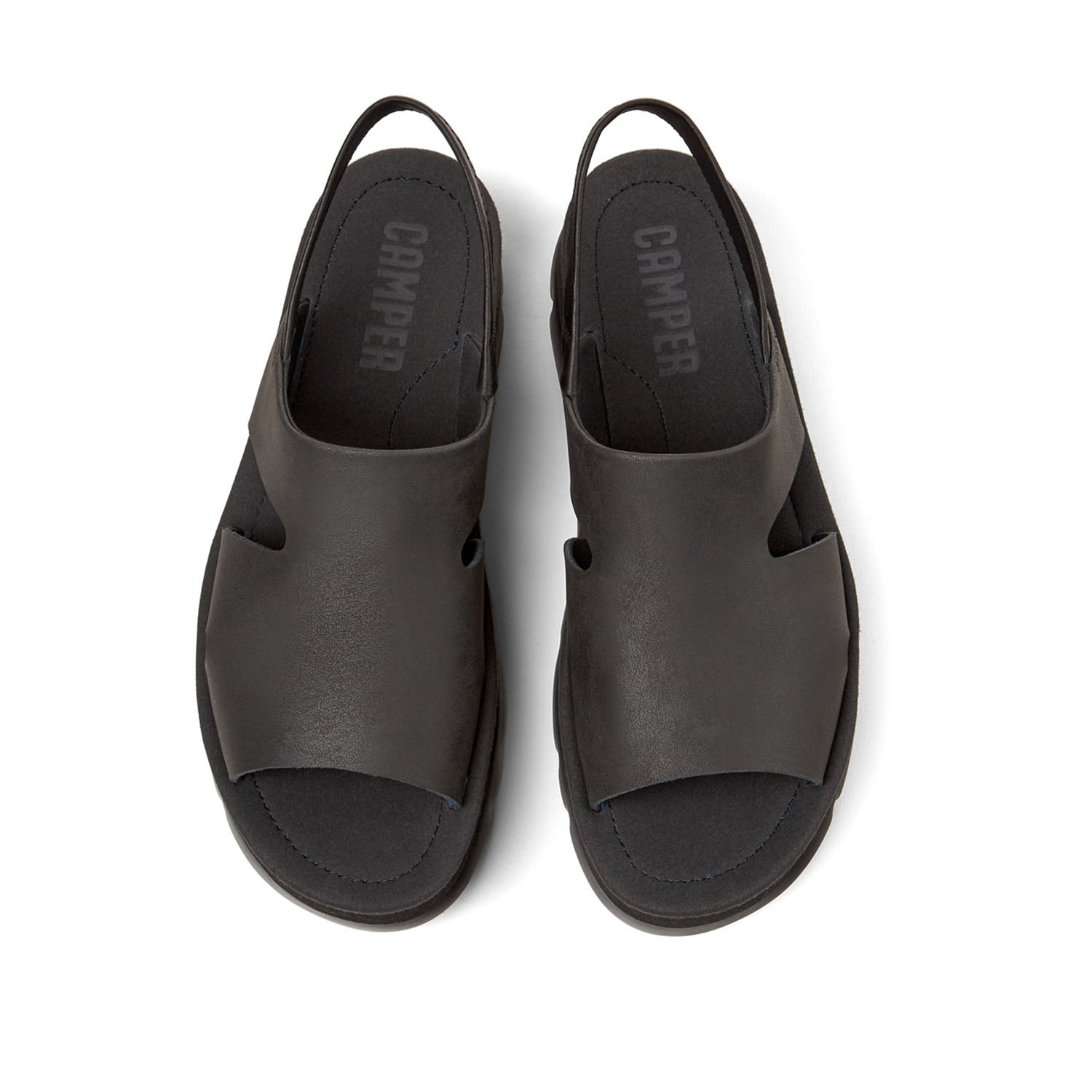 Camper Oruga Up pour femme en noir