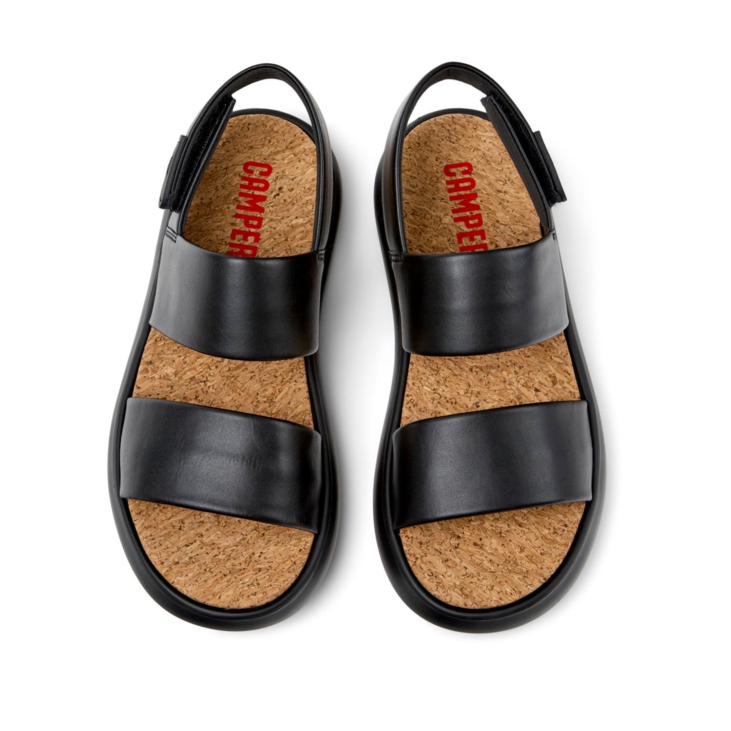 Camper Women's Pelotas Flota Sandal in Black