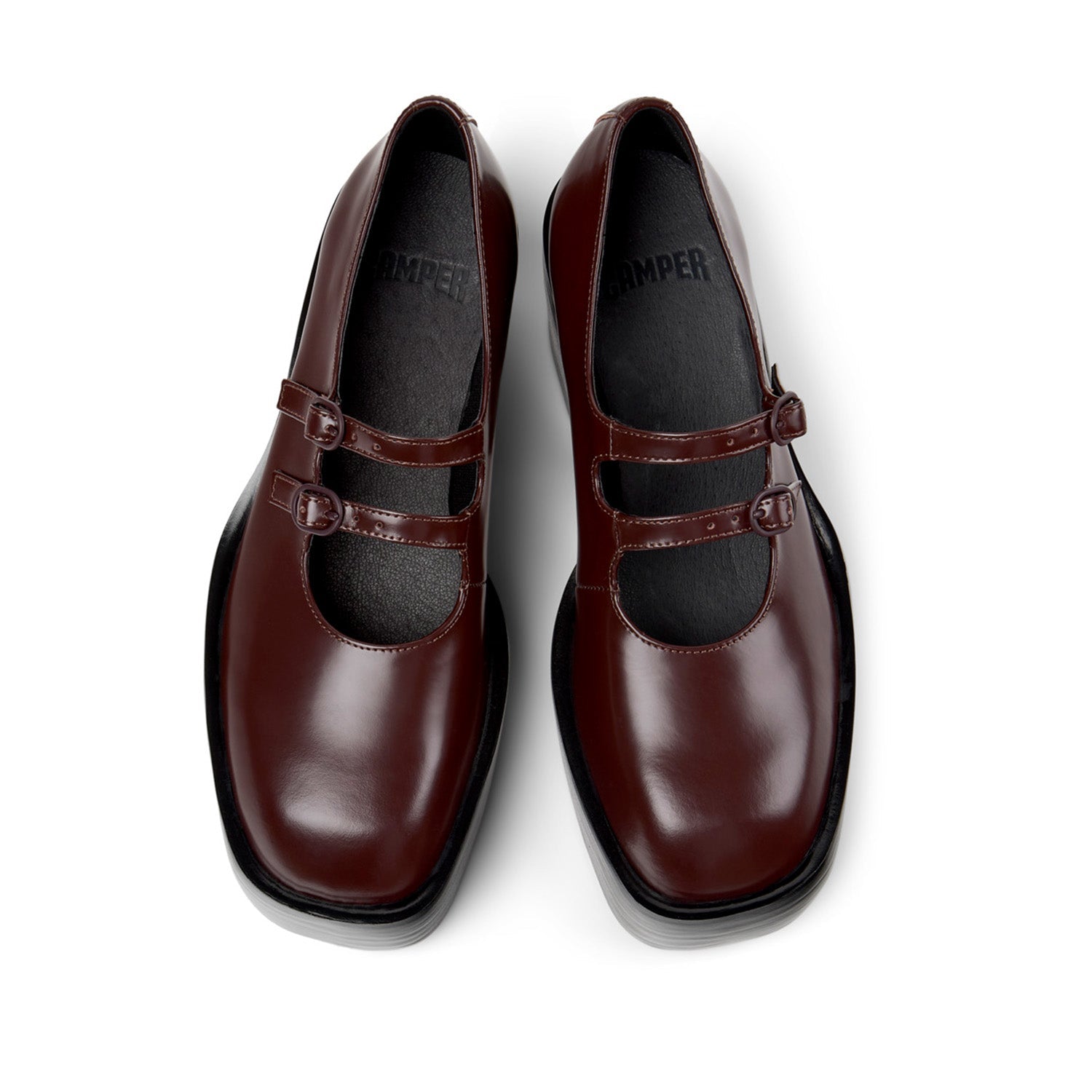 Camper Billie pour femme, couleur bordeaux