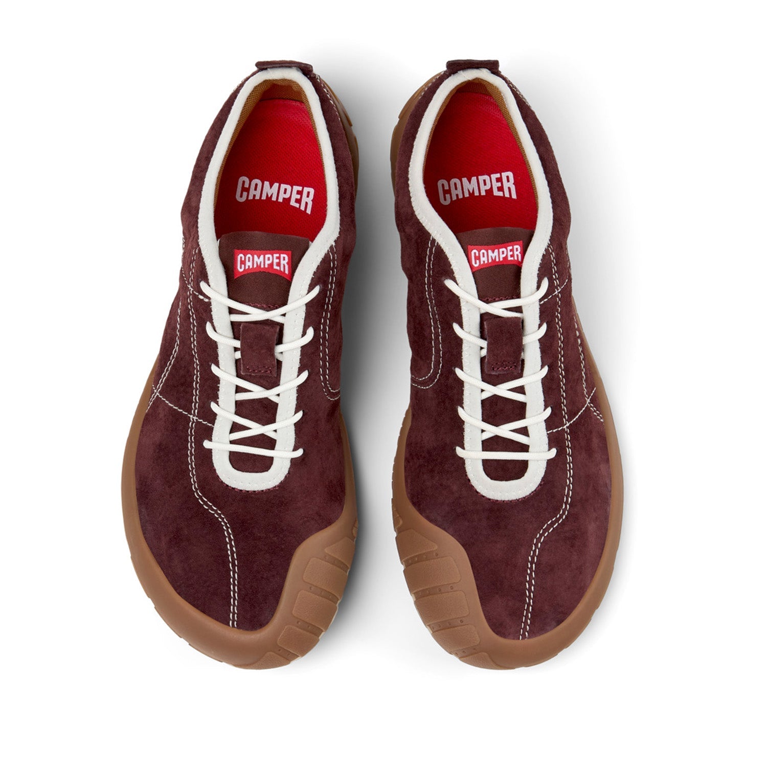 Camper Women's Peu Path in Burgundy