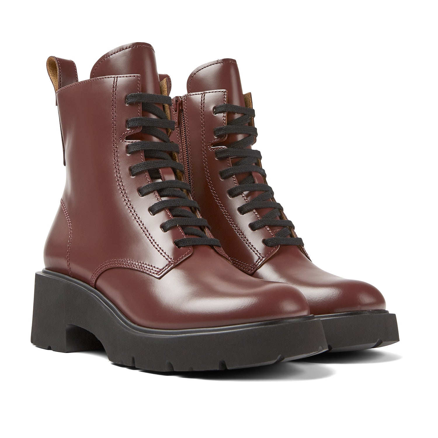 Camper Women's Milah in Burgundy