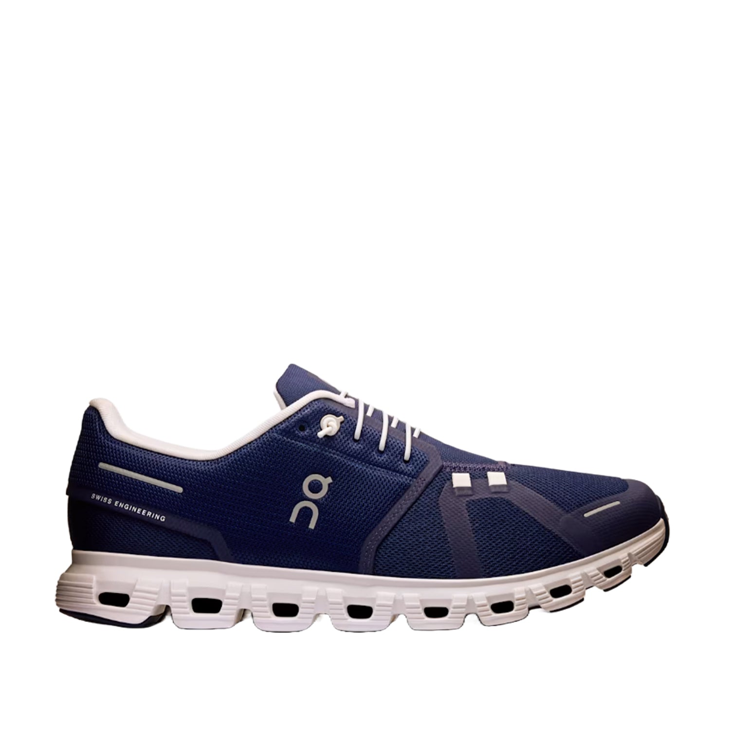 Chaussures de running On Running Cloud 6 pour homme, coloris Midnight/White